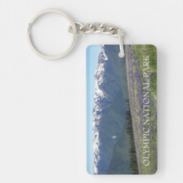 Llavero Montañas y praderas del Parque Nacional Olímpico