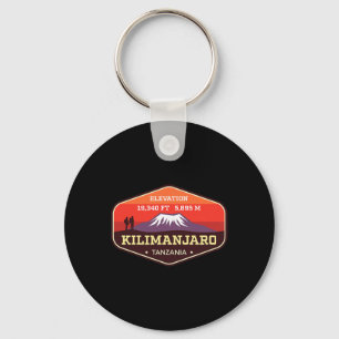 Llavero Monte Kilimanjaro Pico más alto de África Escalada
