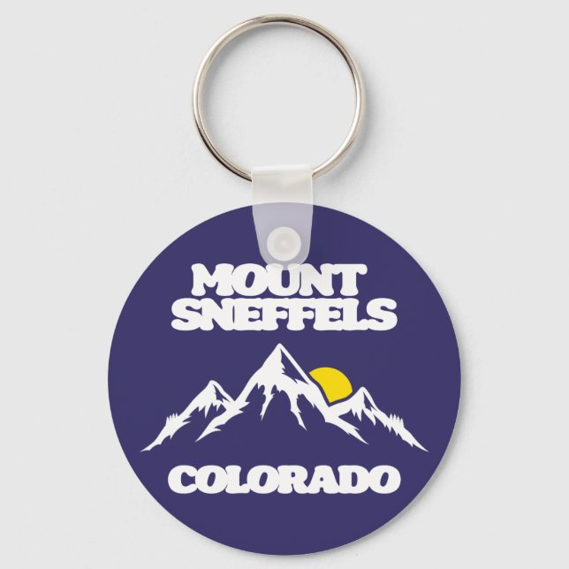 Llavero Monte Sneffel Colorado (Anverso)
