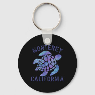Llavero Monterey, diseño de playa de Ca _ regalo de tortug