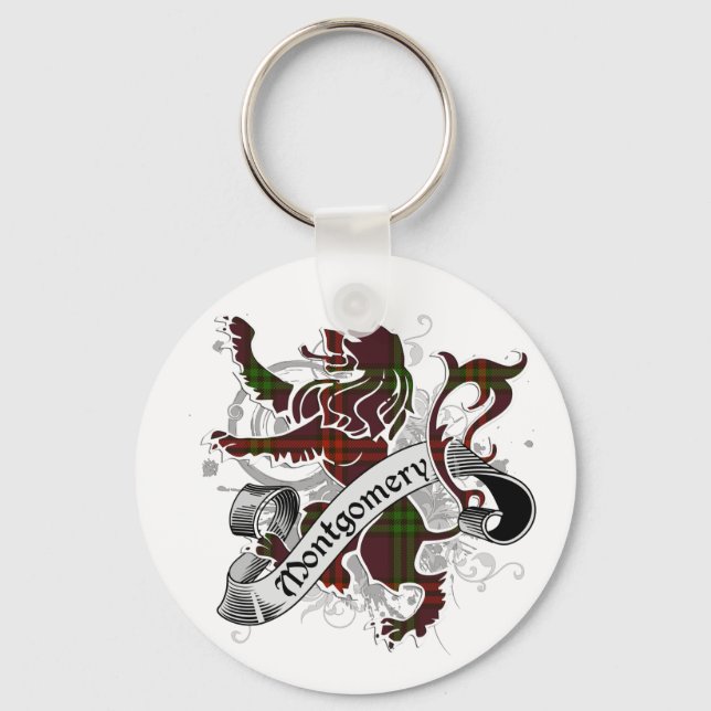 Llavero Montgomery Tartan Lion (Anverso)