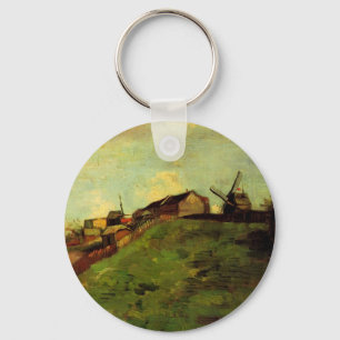 Llavero Montmartre: Quarry, los molinos de Vincent van Gog