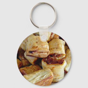 Llavero Montones de los rollos de salchicha