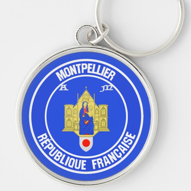 Llavero Montpellier Round Emblem (Frente)
