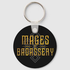 Llavero Monty & Strong - Mages of Badassery Keychain