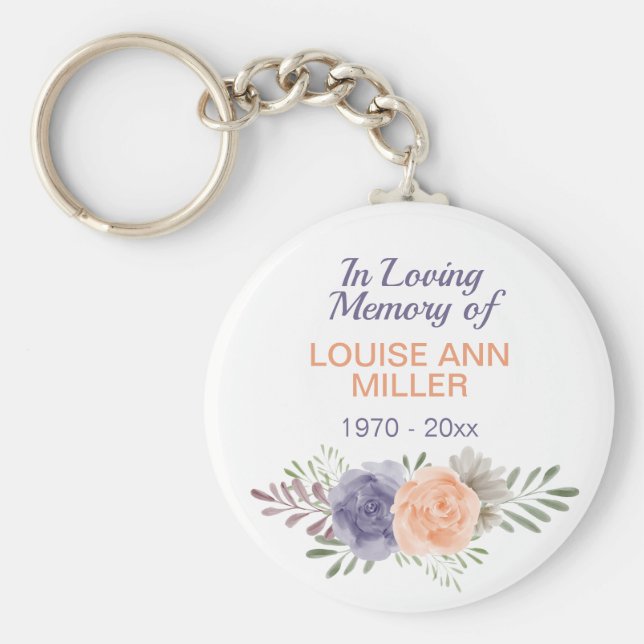 Llavero Monumento a Peony en recuerdo amoroso de (Frente)