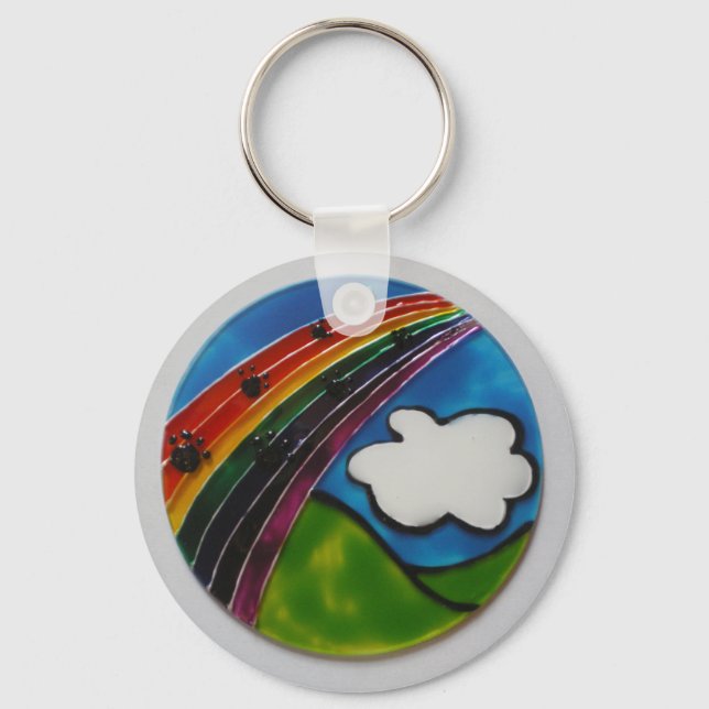 Llavero Monumento al Mascota Rainbow Bridge (Anverso)