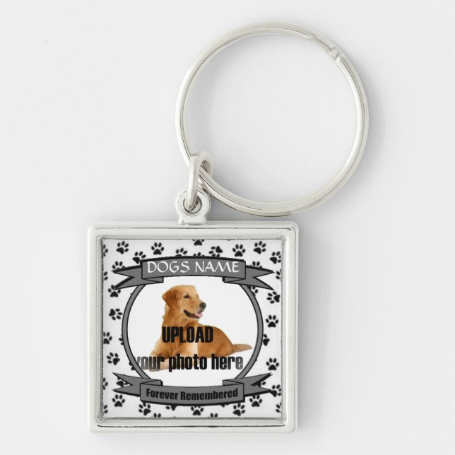 Llavero Monumento al perro recordado por siempre (Frente)