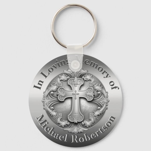 Llavero Monumento al personalizado con Keychain cruzado (Anverso)