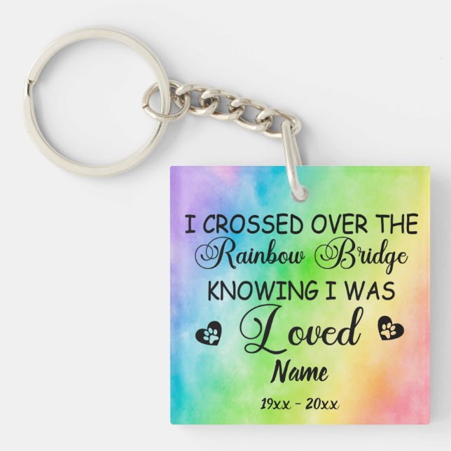 Llavero Monumento conmemorativo del perro puente del arco  (Frente)