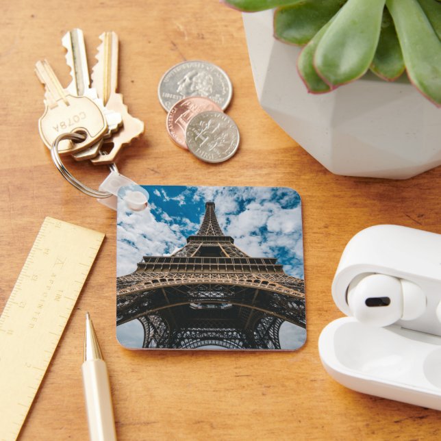 Llavero Monumentos | Mirando hacia la Torre Eiffel (Escritorio )