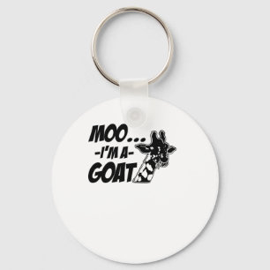 Llavero Moo... Soy una cabra salvaje Zoogoer divertida Gir