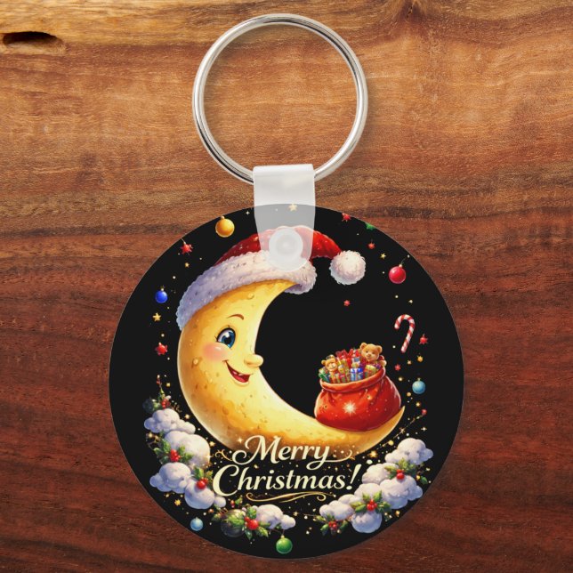 Llavero moon christmas (Reverso )