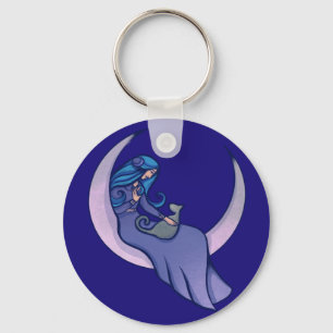 Llavero Moon Witch MoonChild Pagan Wicca
