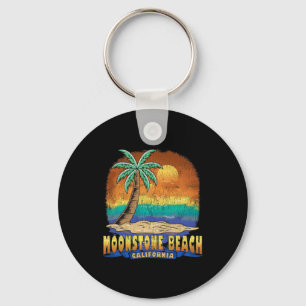 Llavero Moonstone Beach California Vintage Molestage Souv