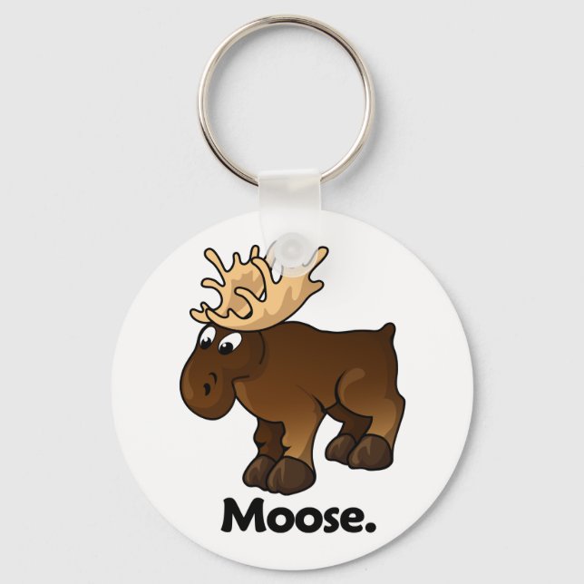 Llavero Moose. (Anverso)