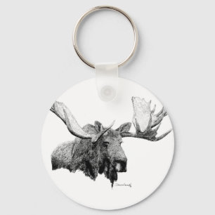 Llavero Moose