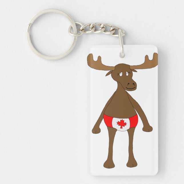 Llavero Moose canadiense (Frente)
