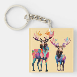 Llavero Moose is Waiting to Join a Herd