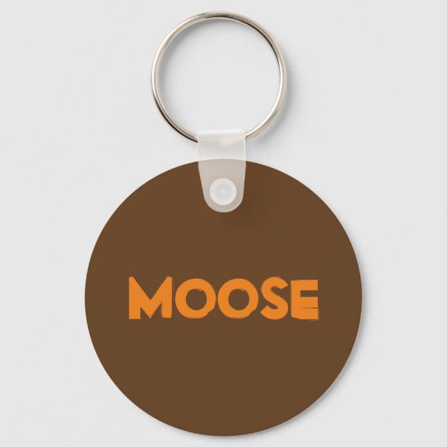Llavero Moose Keychain (Anverso)