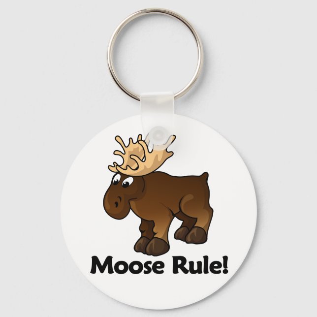 Llavero ¡Moose Rule! (Anverso)