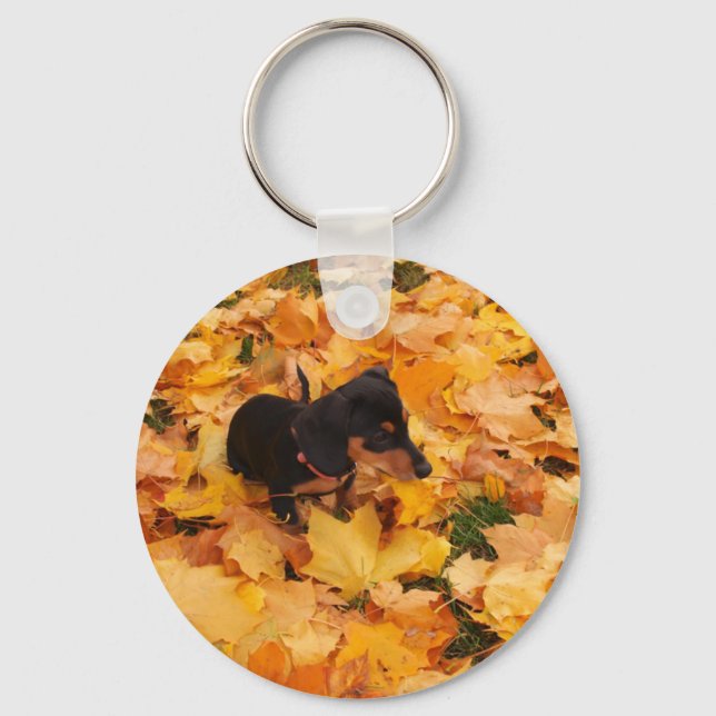 Llavero Mopa dachshund (Anverso)