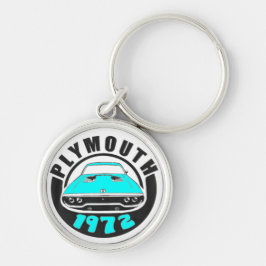 Llavero Mopar - 1972 Plymouth Roadrunner Petty Blue