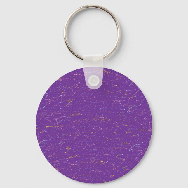 Llavero Morado colorido (Anverso)