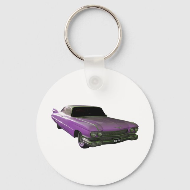 Llavero Morado de Cadillac 1959 (Anverso)