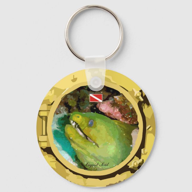 Llavero Moray Eel - Keychain (Anverso)