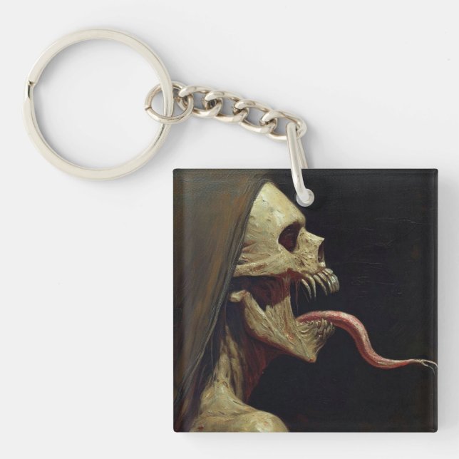 Llavero Morbid Banshee | Keychain acrílico (Frente)