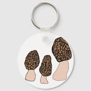 Llavero Morels Mushrooms Fun Fungi PERSONALIZAR IT