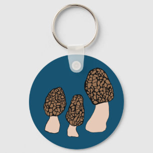 Llavero Morels Mushrooms Fun Fungi PERSONALIZAR IT