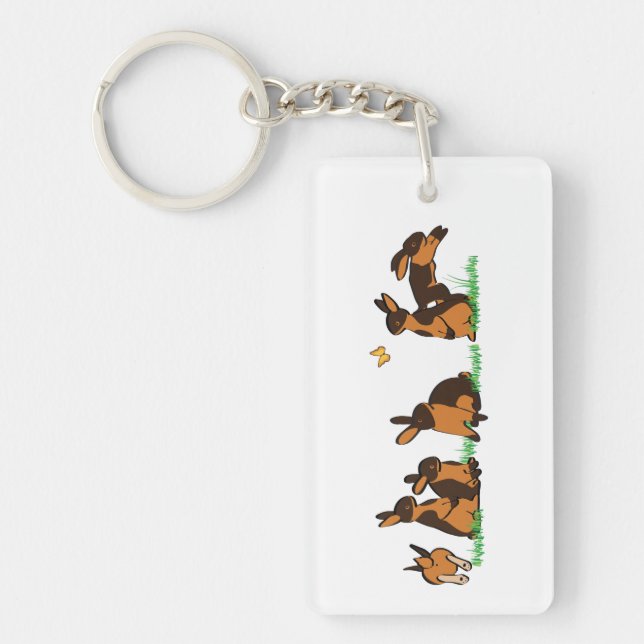 Llavero moreno (Frente)