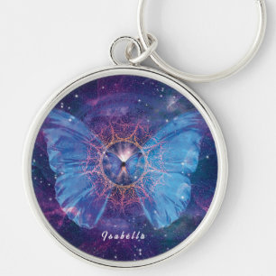 Llavero Morfo mariposa / Galaxia Mandala