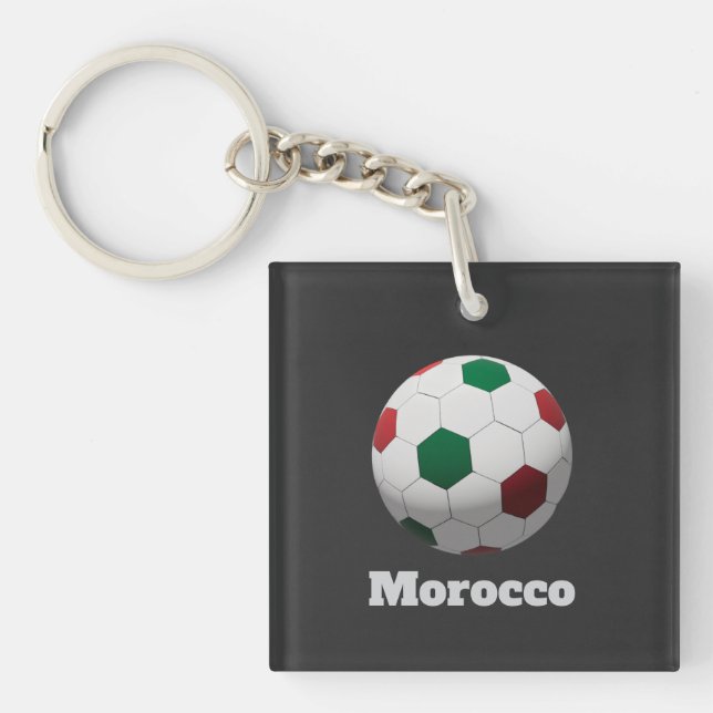 Llavero Morocco Soccer (Frente)