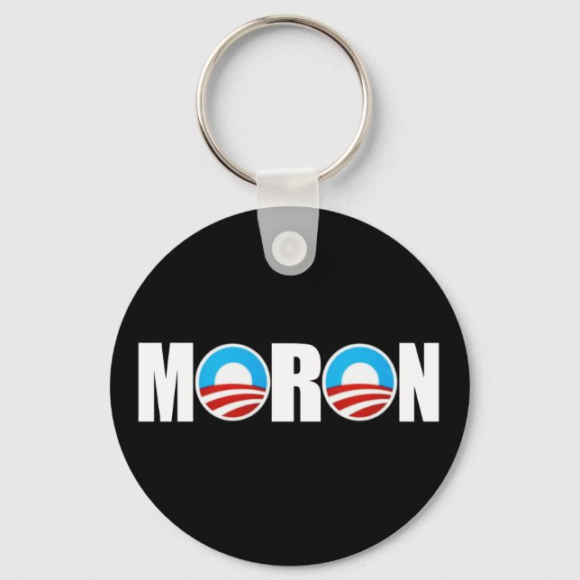Llavero Moron Obama, anti Obama (Anverso)