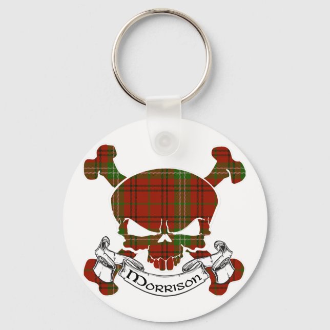 Llavero Morrison Tartan Skull (Anverso)
