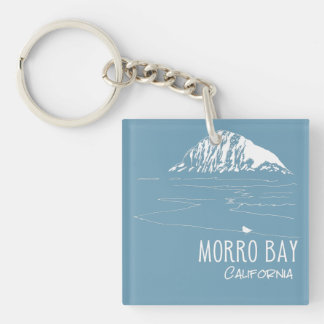 Llavero Morro Bay California Morro Rock Art