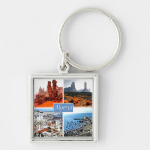 Llavero mosaico de la ZDZ009 ARGELI, Argelia, África,