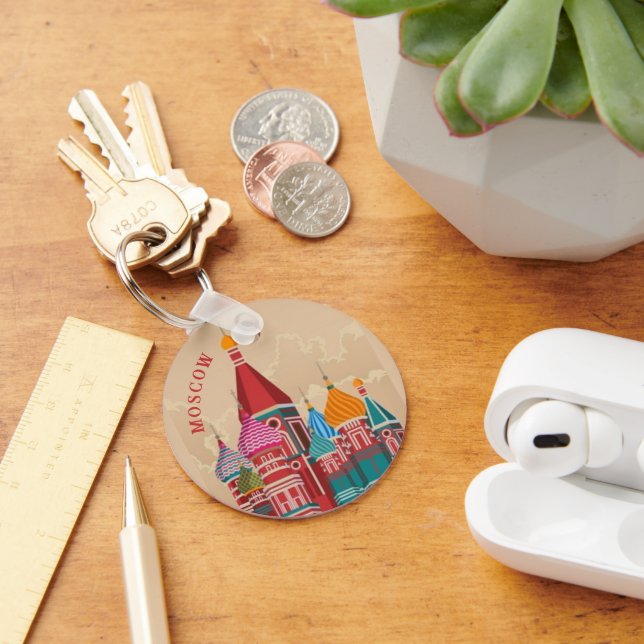 Llavero MOSCOW Vintage Keychain (Escritorio )