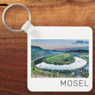 Llavero Moselle Calmont Loop Bremm Sunset River Souvenir