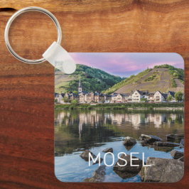 Llavero Moselle Ediger Eller Sunset River Cochem Souvenir