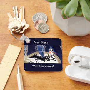 Llavero Mosquito Antiguo Señora Malaria