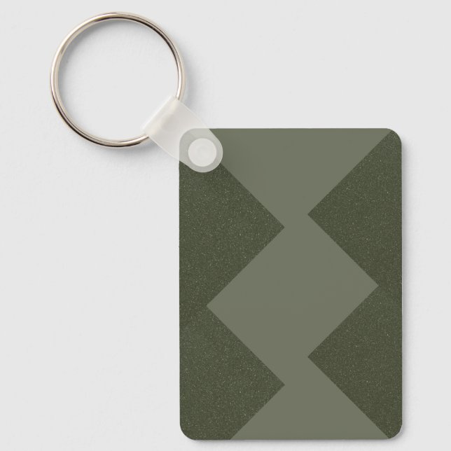 Llavero Moss Green Personalizado Keychain (Anverso)