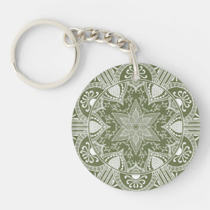 Llavero Moss Mandala