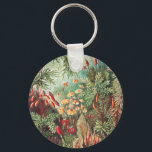 Llavero Mosses, muscinae Laubmoose por Ernst Haeckel<br><div class="desc">Muscinae Laubmoose de Ernst Haeckel Vintage Plants Keychain</div>