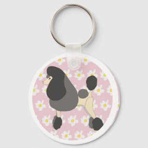 Llavero Mostrar caniche