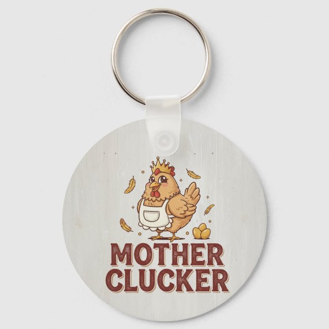 Llavero Mother Clucker (Anverso)