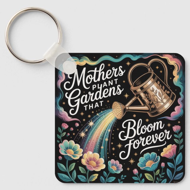 Llavero Mothers Plant Gardens That Bloom Forever (Anverso)
